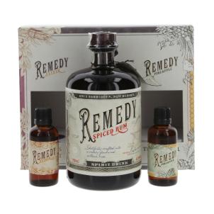 Remedy Spiced Rum + Elixir & Pineapple Miniature (B-Ware) 